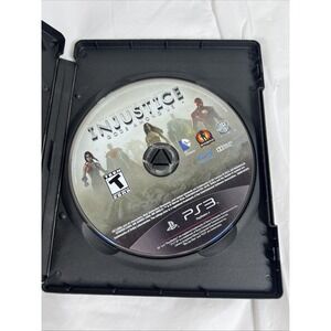 Injustice Gods Among‎ Us (PlayStation 3 PS3) - DISC ONLY Cleaned/Tested